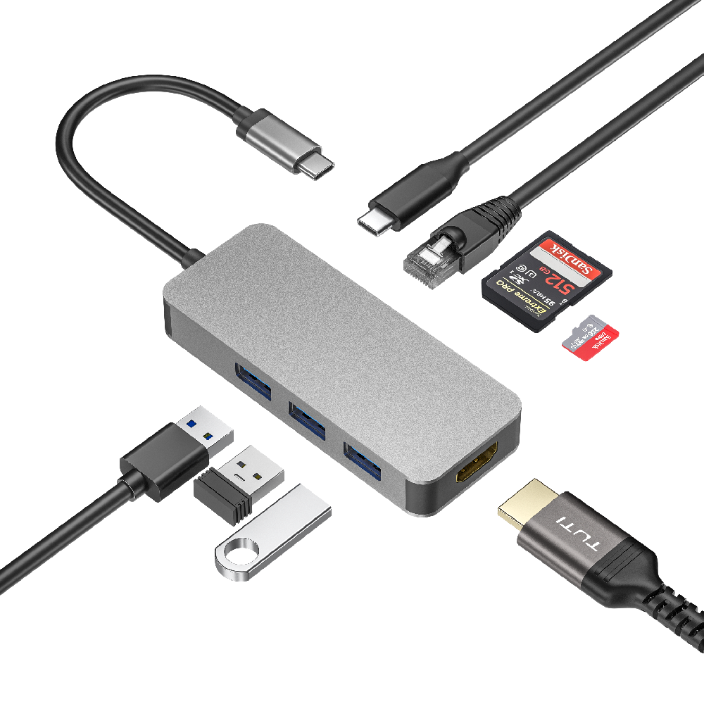 TUTI 8-in-1 Docking Station