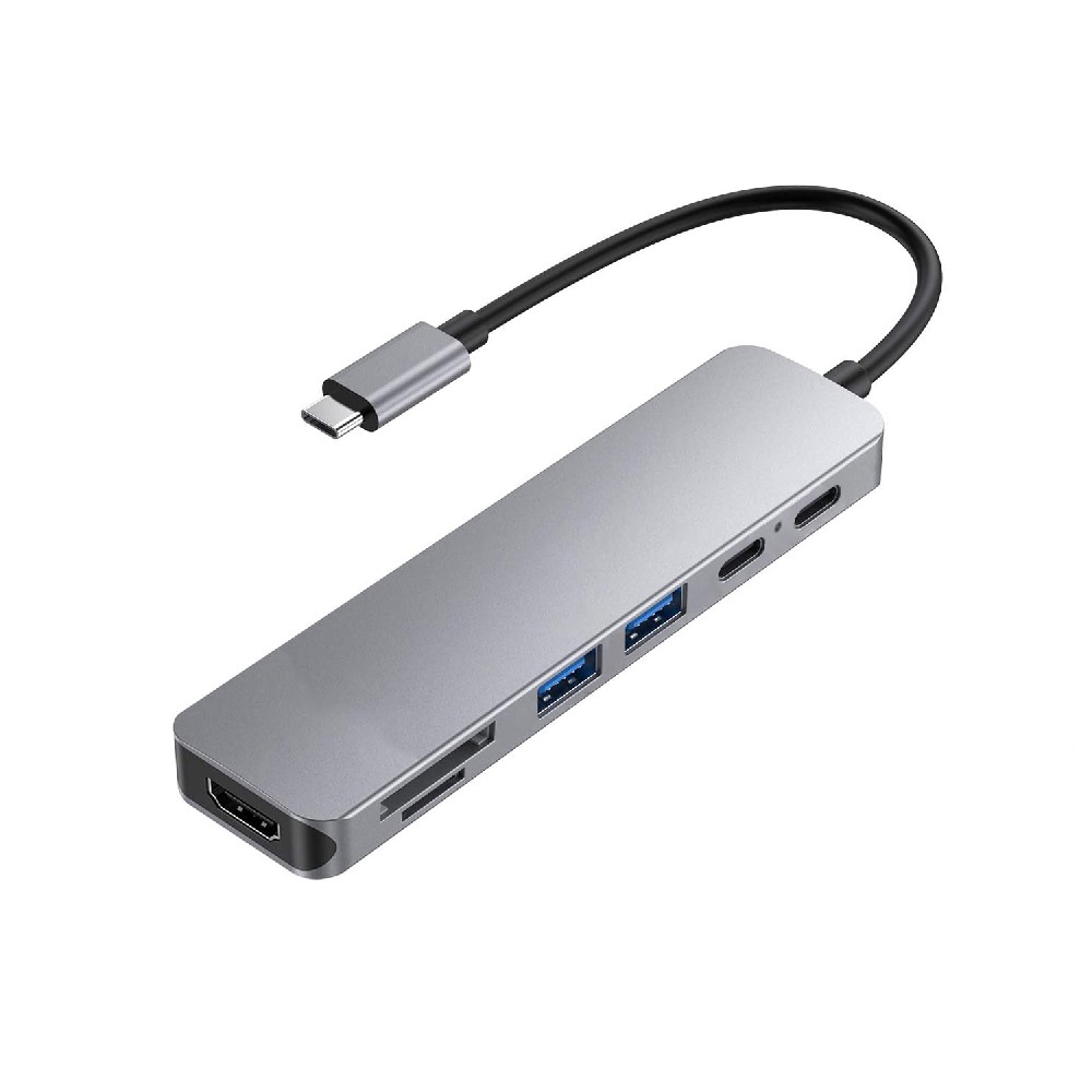 TUTI Type-C 6-in-1 Docking Station