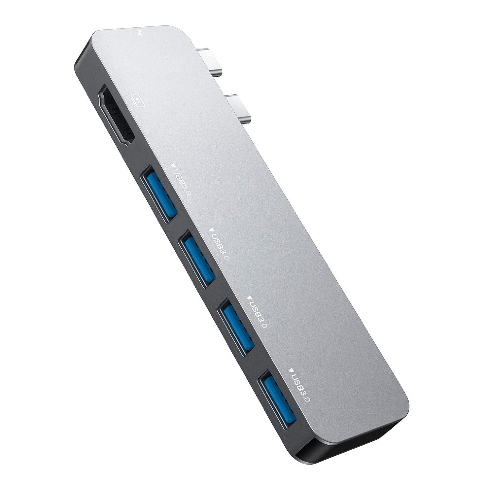 TUTI Dual-Port Type-C 6-in-1