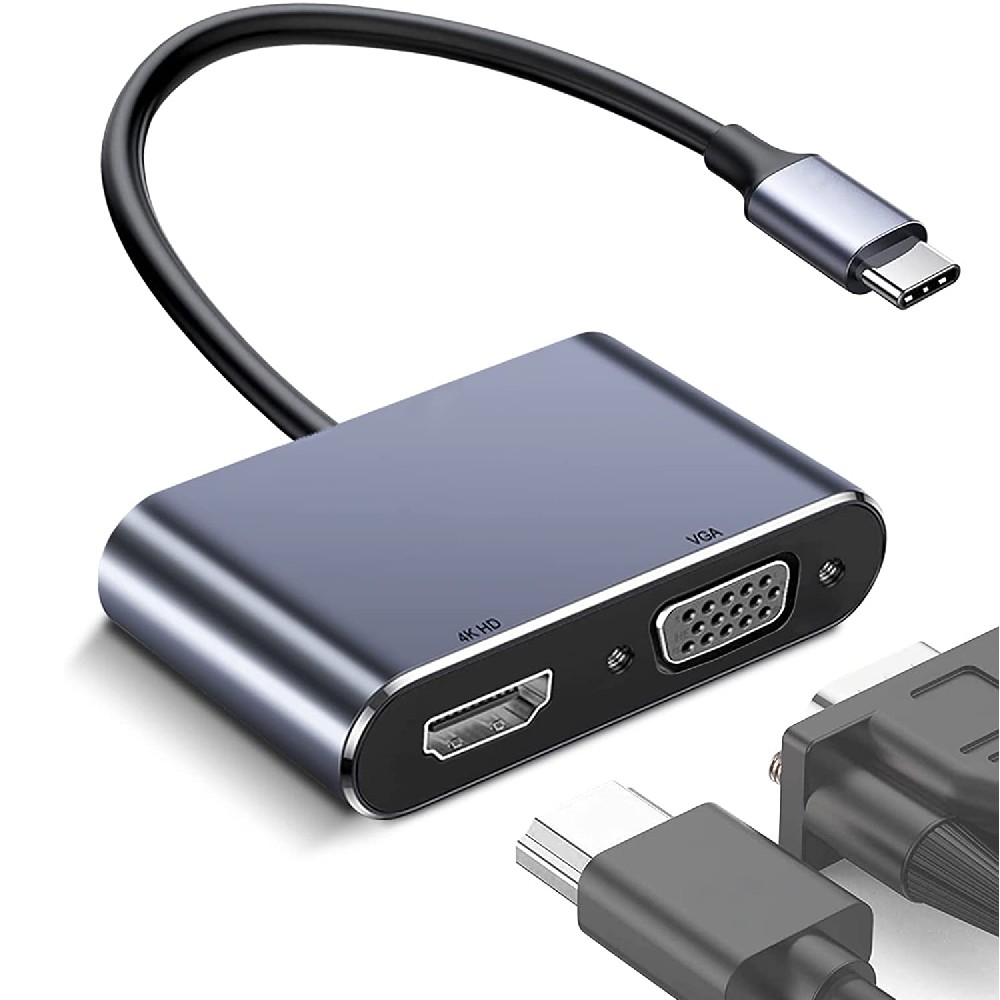 TUTI VGA and HDMI 2-in-1 Docking Station